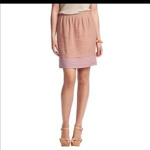 Loft striped skirt size 12 NWT